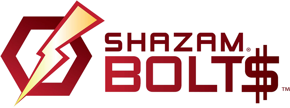 Shazam Bolts Logo